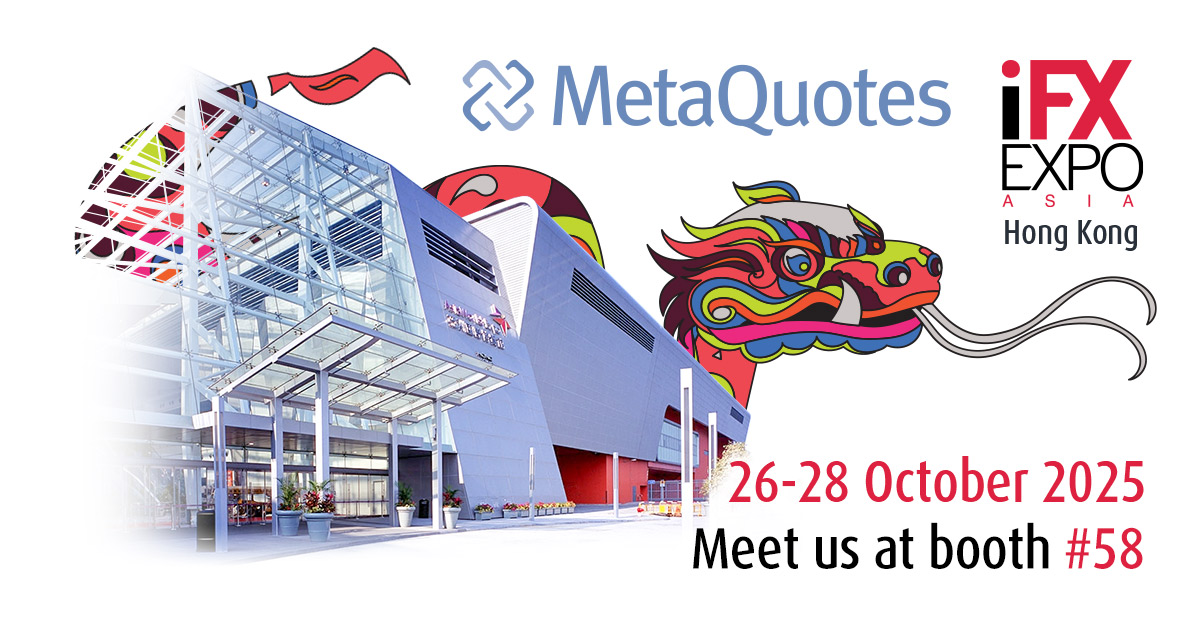 MetaQuotes —— 香港 iFX Expo Asia 2025 黄金赞助商